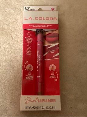L.A. Colors Dual Lipliner in Pink and Red (Sweet Fusion)